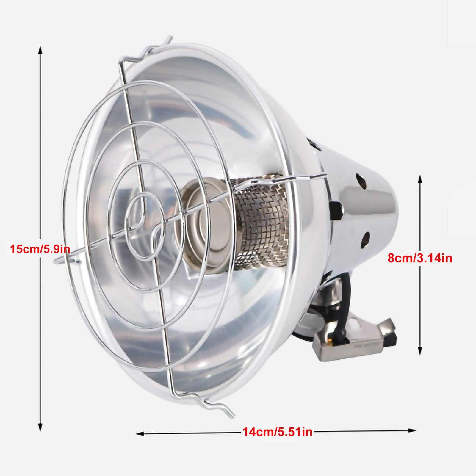 40#Stove Hand Warmers Winter Heater Pctt15 Tank-top Propane Heater-single Burner Powerful Outdoor Heat Stove