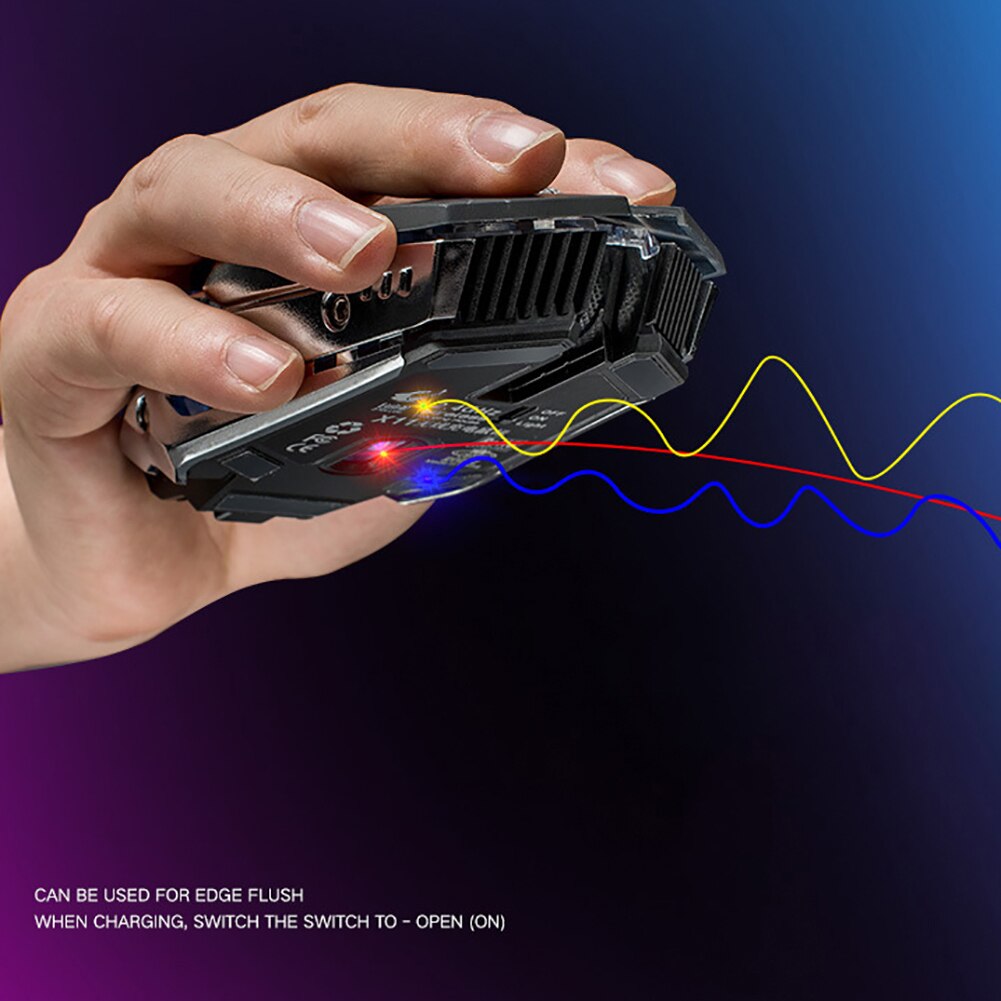 Free Wolf X11 Wireless Rechargeable Game Mouse Silent Illuminated Mechanical 1800Dpi 2.4G USB Wireless 7 Color Mouse
