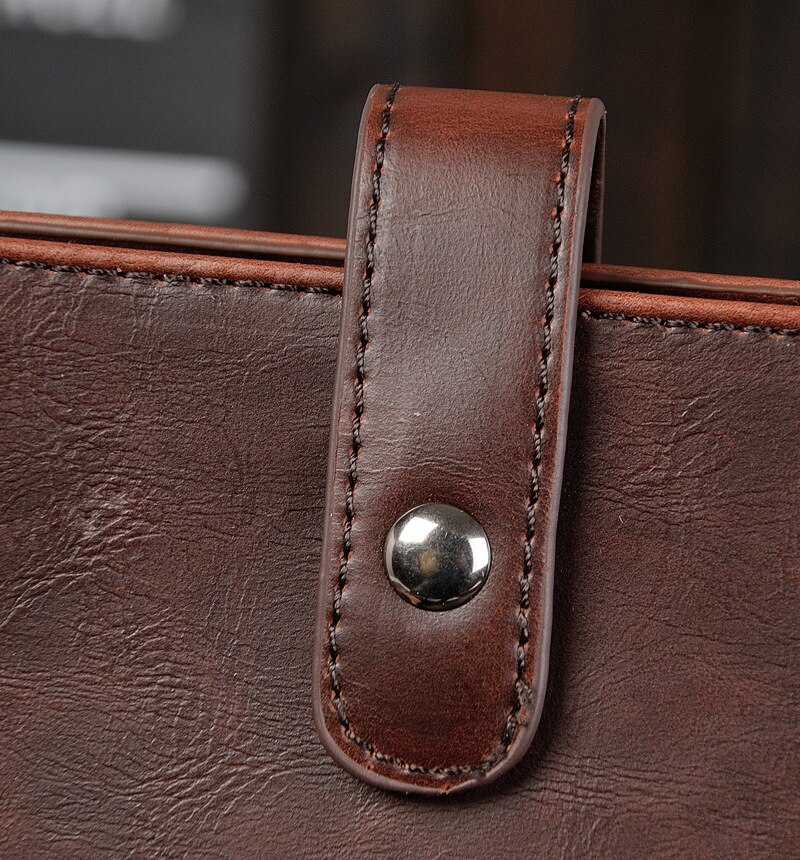 Pladderman heren enkele schoudertas met casual ipad retro-look