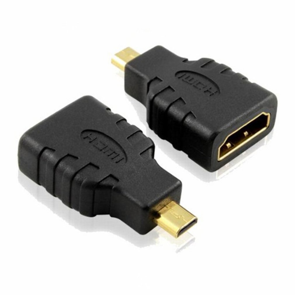 Mikro adapter HDMI robić HDMI pozłacane 1080P mikro HDMI męnarty na standardowy HDMI dla Malina Liczba Pi 4 Model Model B kabel hdmi 2020