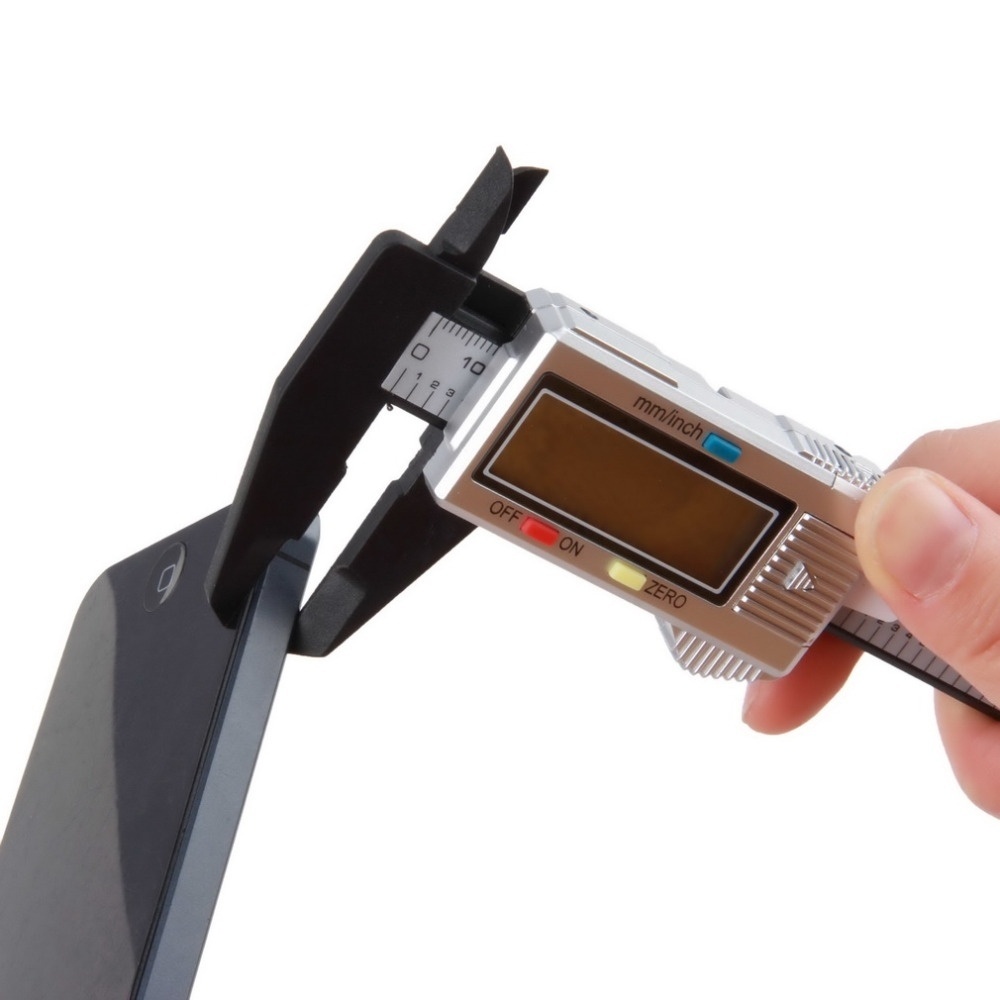 Digital Caliper Stainless Steel Electronic Digital Vernier Calipers 6Inch 0-150mm Metal Micrometer Measuring Tool Caliper Gauges: 0-150mm