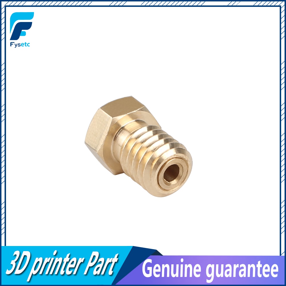 High Temperature E3D Ruby Nozzle V6 1.75mm Nozzles 0.4mm Compatible PETG ABS PET PEEK NYLON Ruby Nozzle For PRUSA I3 MK3/LulzBot