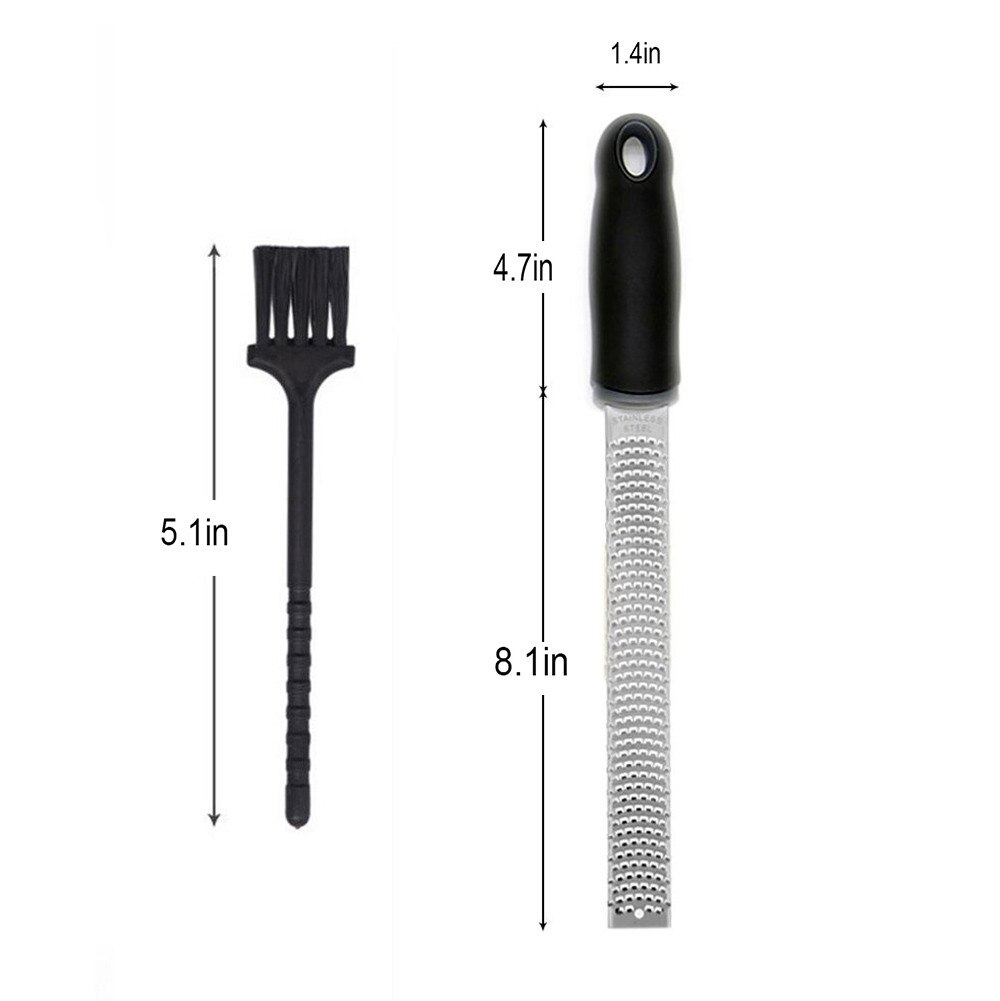 25#Citrus Lemon Zester & Cheese Grater-Parmesan Cheese Lemon Ginger Garlic Nutmeg, Chocolate Vegetables Fruits Kitchen Tools