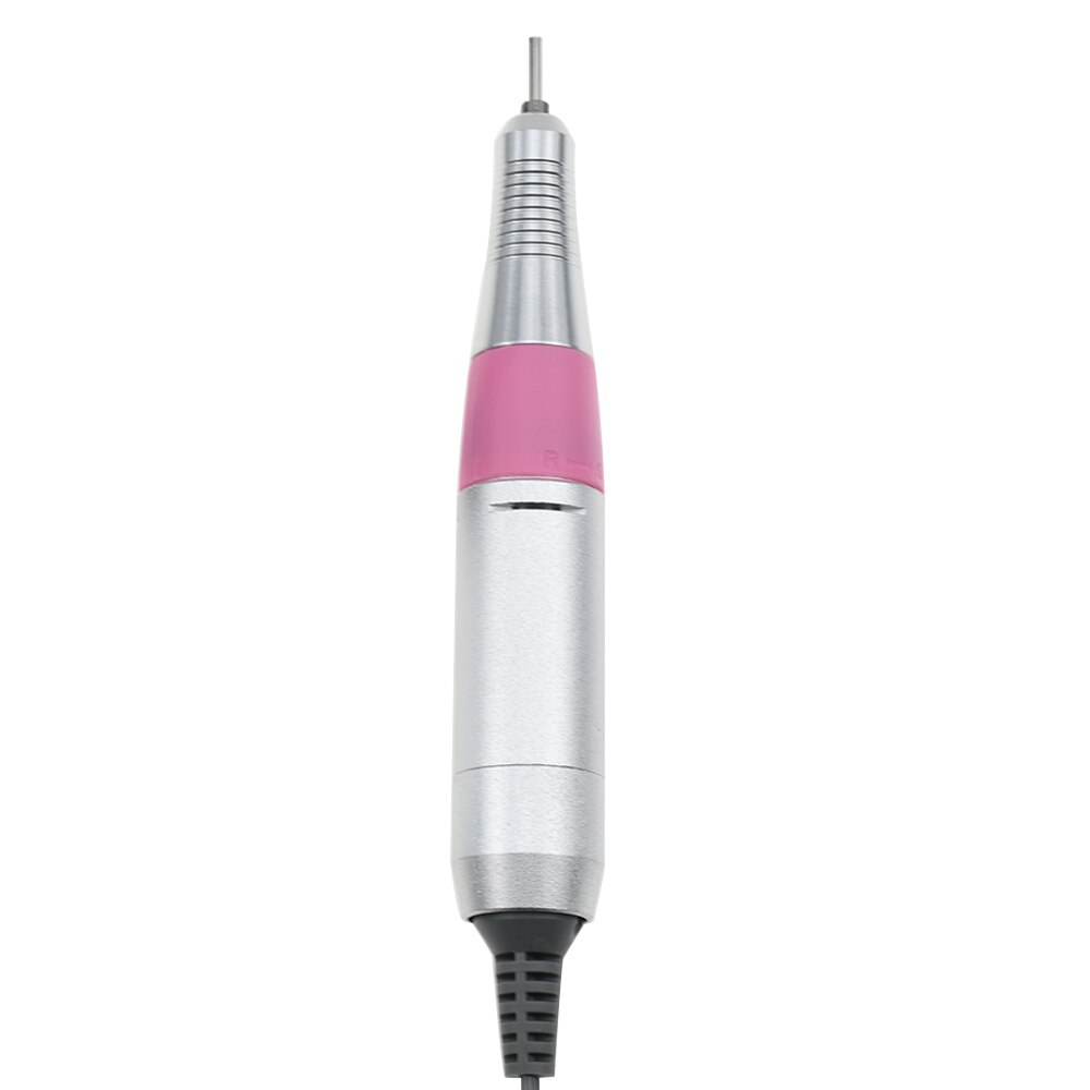 35000RPM Electric Nail Drill Machine Metal Handle Rotary Lock Handpiece For Manicure Drill Machine Accessories Nail Art Tools: pink