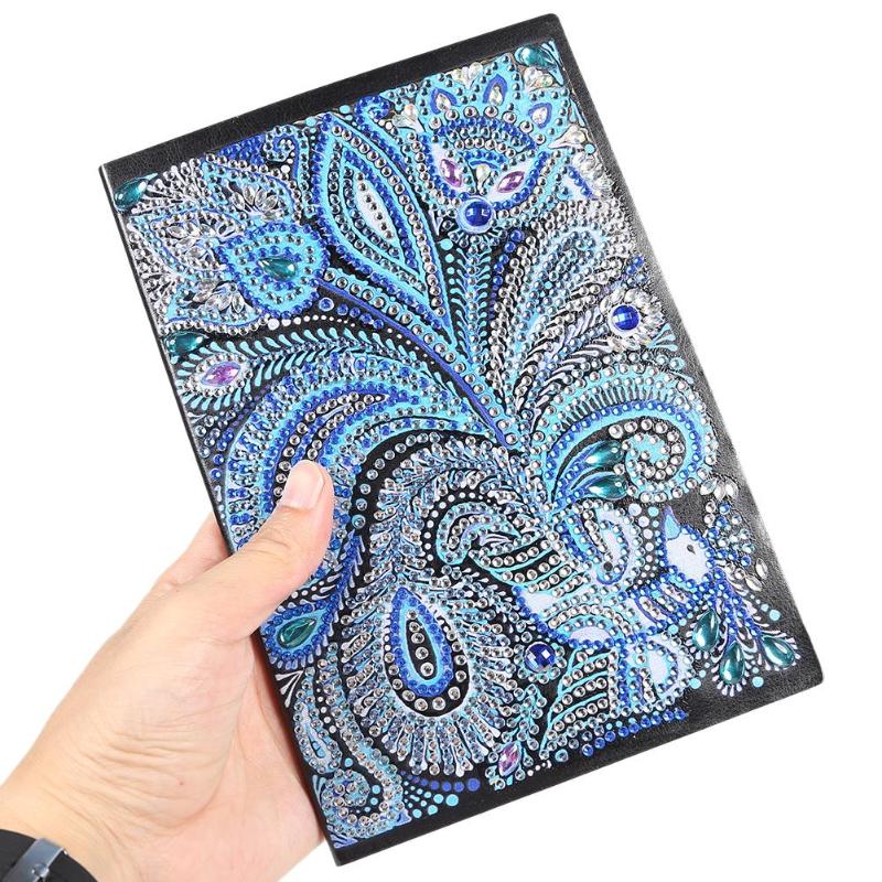 Carnet de peinture au diamant 50 Pages | Bricolage, broderie diamant, Mandala, forme spéciale, point de croix, agenda