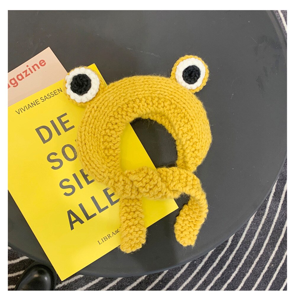 22 farben Frosch Hütte Mützen Gestrickte Winter Hütte Solide Hüfte-hüpfen Skullies Hütte Kappe Zubehör Warme Winter SchöNe weihnachten M026: M013-3