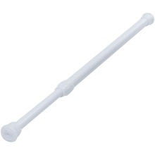 ! Paquet de 3 petites tiges de Tension extensibles réglables de 11.8 pouces à 19.7 pouces, blanc: Default Title
