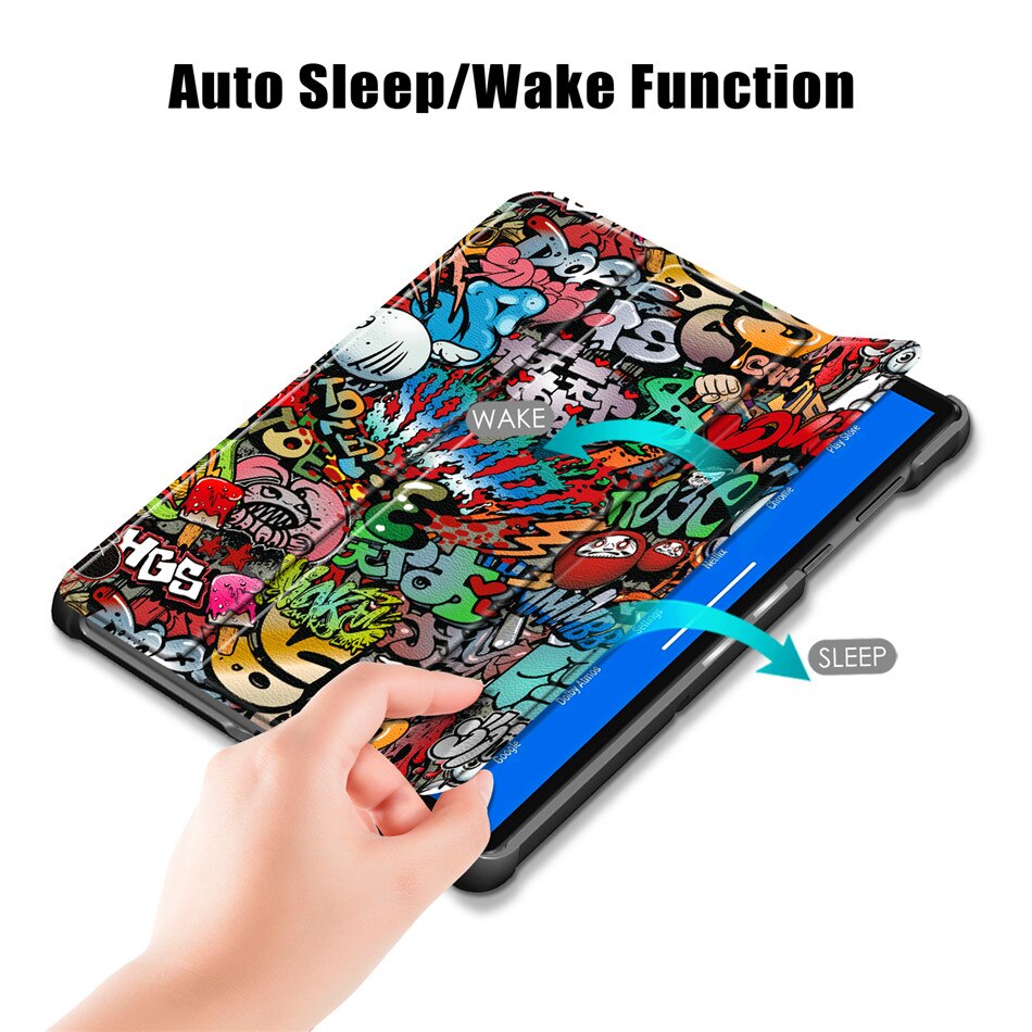 Funda de cuero con soporte magnético para Lenovo Tab M10 HD, TB-X505F, TB-X505L, TB-X605F, 10,1"