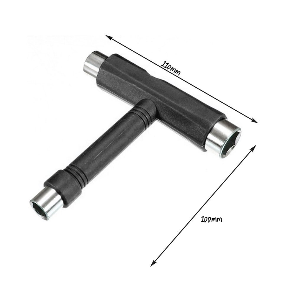 Skateboard Scooter Longboard T-shape Multifunctional Wrench Adjusting Tool !