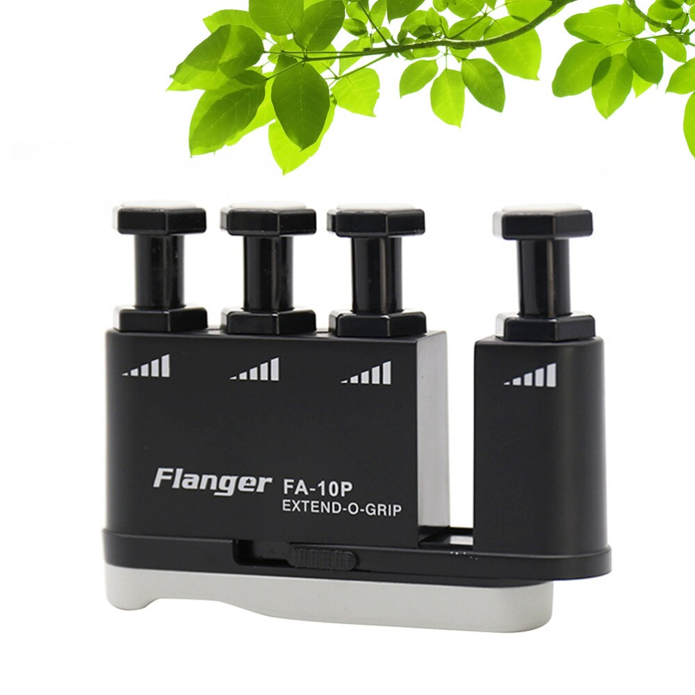 Practice Finger Strengthener Piano Guitar Finger Trainer Finger Exerciser Finger Enhancer Black