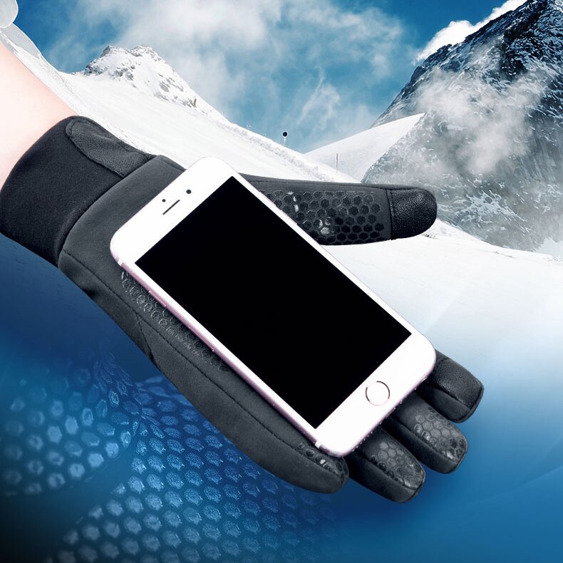 Naturehike gants d'hiver chauds pour écran tactile  -5 ℃, gants de sport de plein air pour cyclisme, randonnée, trekking, voyage