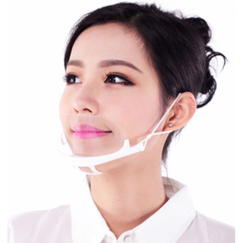 Plastic Clear Mask Permanent Makeup Tattoo Supply Prevent Spittle Anti-fog Transparent Lens Dental Tatoo Accessory