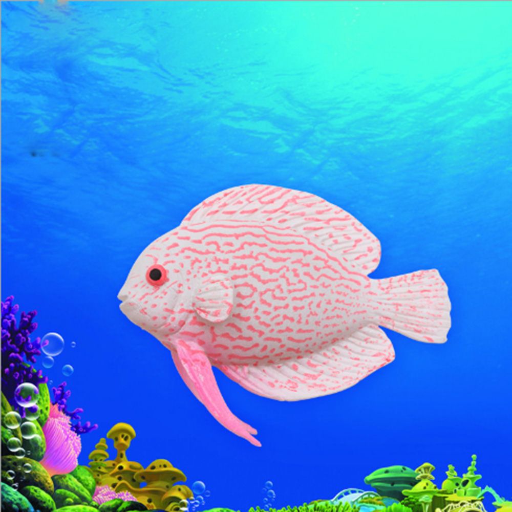 1PCS Luminous Glow In The Dark Artificial Aquarium Goldfish Ornament Fish Tank Jellyfish Pet Decoration Fast