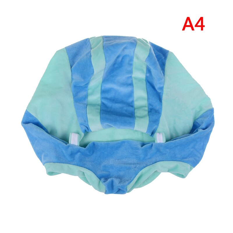 Sofá infantil para bebé, asiento para bebé, soporte de tela + Silla de alimentación de algodón PP, 1 unidad: Sky blue