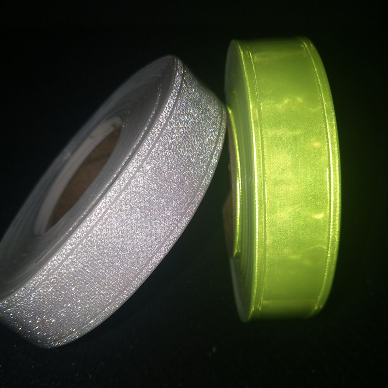 2cm x 3m Traffic Safety Reflective PVC Tape for Clothing Flashing Reflective Warning Strip