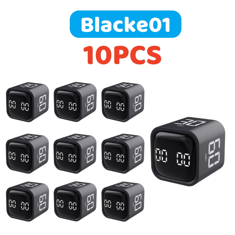 Digital Kitchen Timer Stopwatch Pomodoro Timer Gravity flipIntelligent Learning Timer, Clear Loud Home Kitchen Accessory