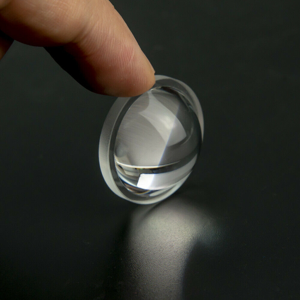 Lente de condensación asférica para proyector, lente de vidrio óptico Plano-convexo, 17mm y 28mm