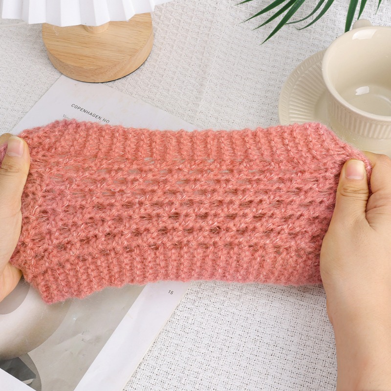 Vinter varmt stickat pannband vindtätt ullstickning varmt hårband kall höst täcka öron termisk huvudbonad håraccessoarer