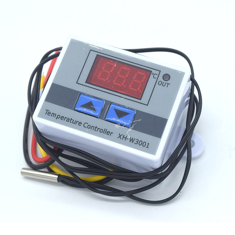 W3001 LED Digital Control Temperature Microcomputer Thermostat Switch Thermometer Thermoregulator 12/24/220V