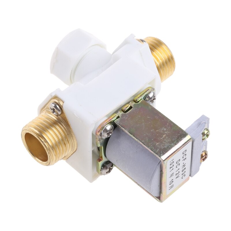Électrovanne électrique 12V N/C 1/2 "DC 0-0, 8mpa, pour eau et Air