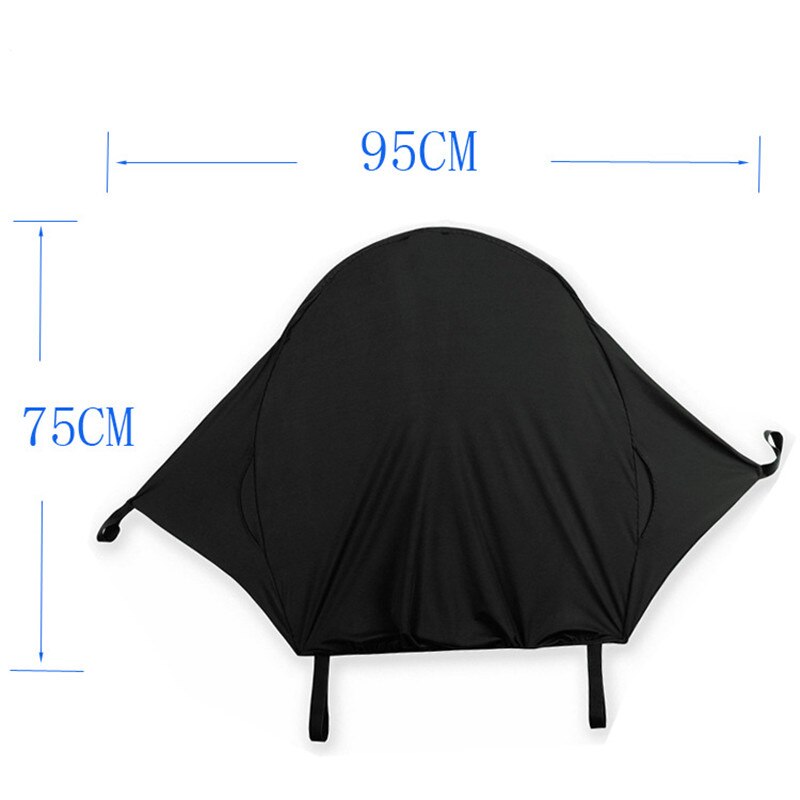 Baby Stroller Shade Blocks 99% UV UVB Anti Sun Rays Cover Baby Car Awning Rain Tent Multifunctional Sunshine Stroller Protection