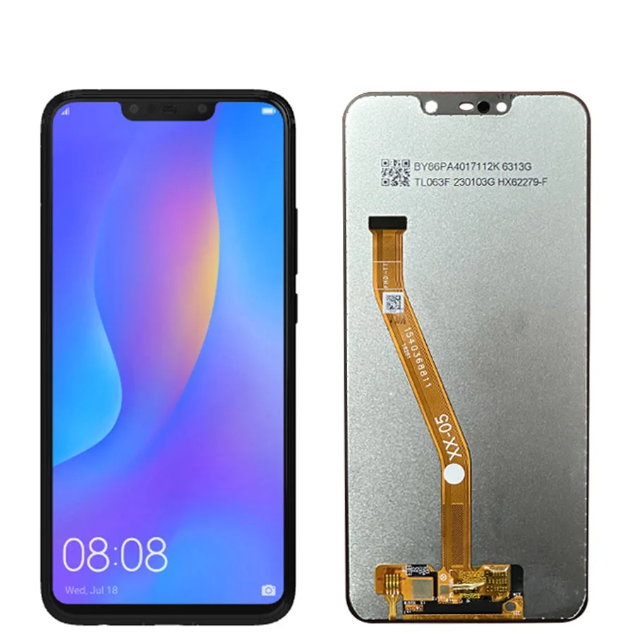 Écran tactile LCD avec châssis, pour Huawei nova 3i, 6.3 original