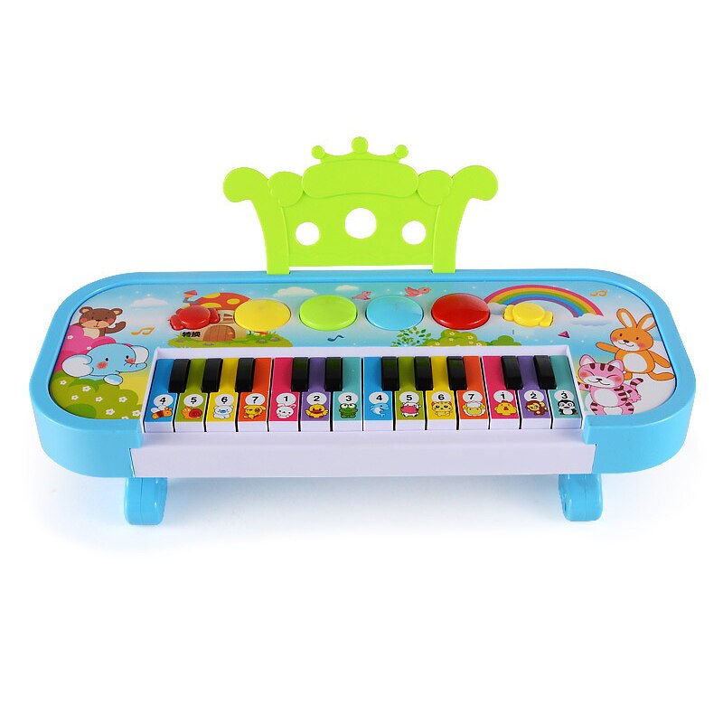 Instrumento Musical de juguete para Bebé y Niño, Piano de granja de animales, teclado electrónico infantil, juguetes educativos