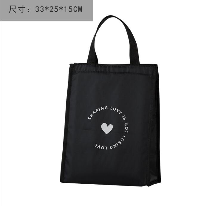 Isolierte Mittagessen Tasche Tragbaren Lebensmittel Kasten Lagerung Taschen Oxford Tuch Tote mittagessen Kasten für männer Frauen freundlicher Lebensmittel Reis Lagerung taschen: 2