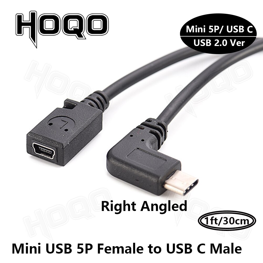USB Type C Male to Mini USB Female Adapter Male USB C to USB Mini b Female/Male Adapter Data Charging Converter: Other