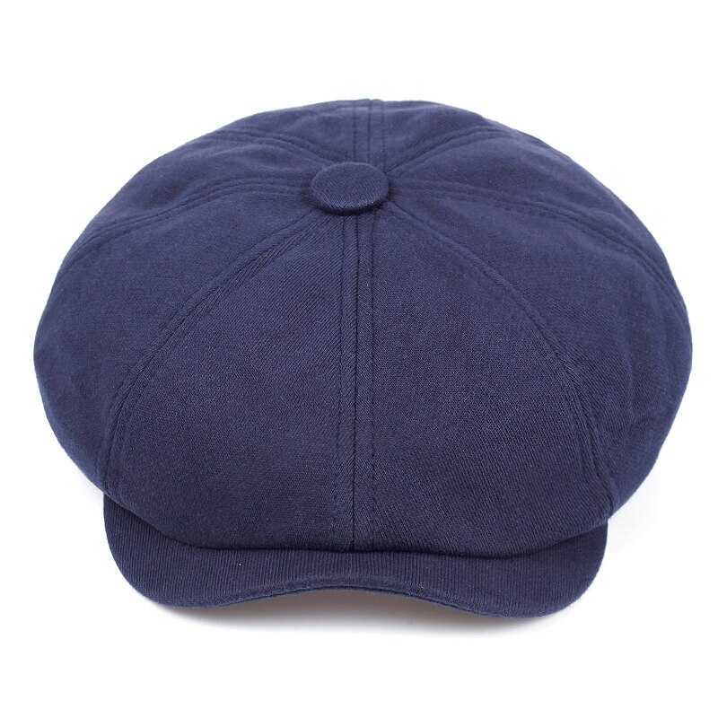 Katoen % Mode Baret Mode Oude Hoed Vier-Kleur Casual Hoeden Herfst En Winter Warm cap Koude Caps