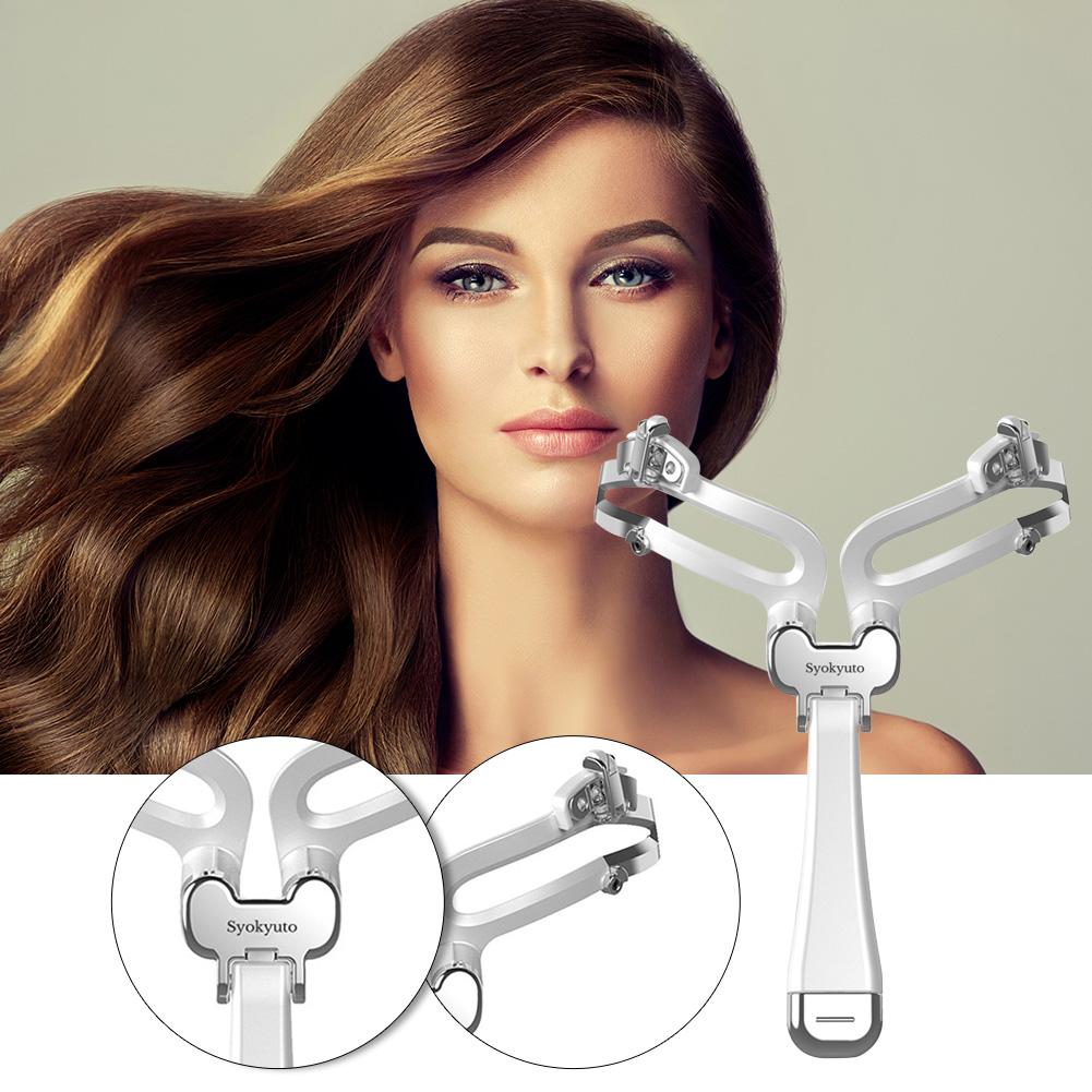 3 in 1 Adjustable Eyebrow Shapes Stencil Portable Handheld Eyebrow Makeup Model Template Eyebrow Stencil Shaper