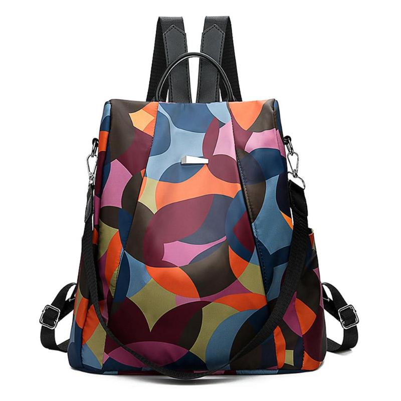 Casual Oxford Doek Vrouwen Rugzak Anti Diefstal Meisjes Schooltassen Tiener Reizen Dagrugzak Schoudertas Kleurrijke Mode Grote Back Pack