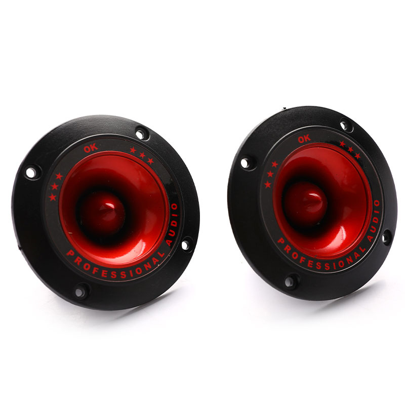 2 stücke Piezoelektrischen Hochtöner 3 "Audio Lautsprecher Höhen Keramik Piezo Lautsprecher PA/DJ Hochtöner Hause Subwoofer Bühne Sound