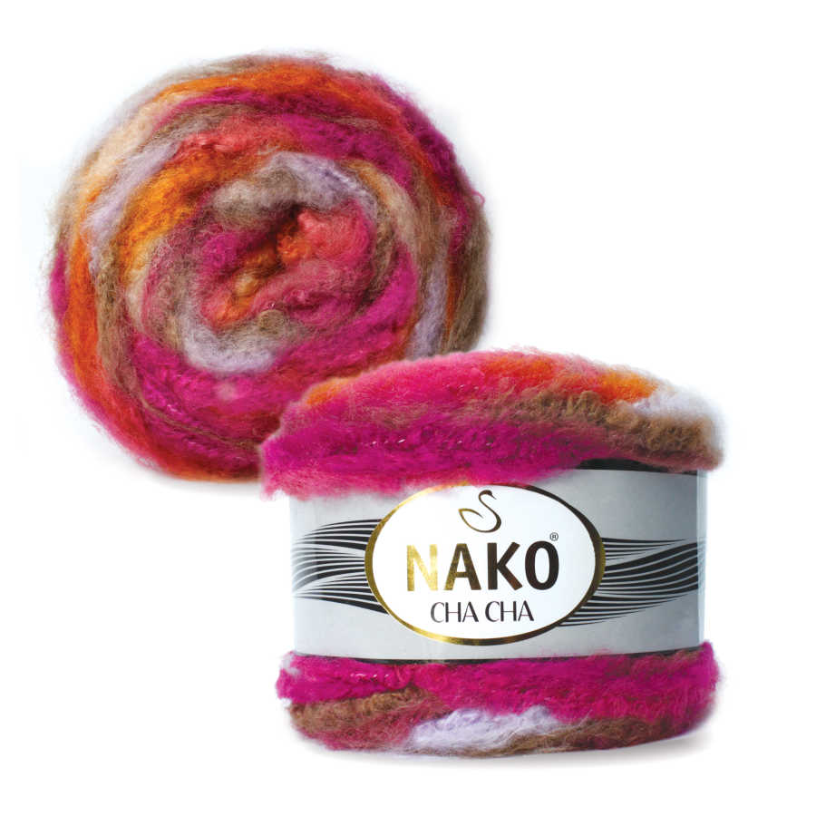 Premium Knitted Yarn - 9 Color Options - 105 Meters(150gr) - Knitting Yarn Ball - Nako Cha Cha - Acrylic - Cardigans - Sweaters - Shawls - Blouses - Scarf - Beanie - Home Textiles - Autumn - Winter - Accessories - DIY: 87086