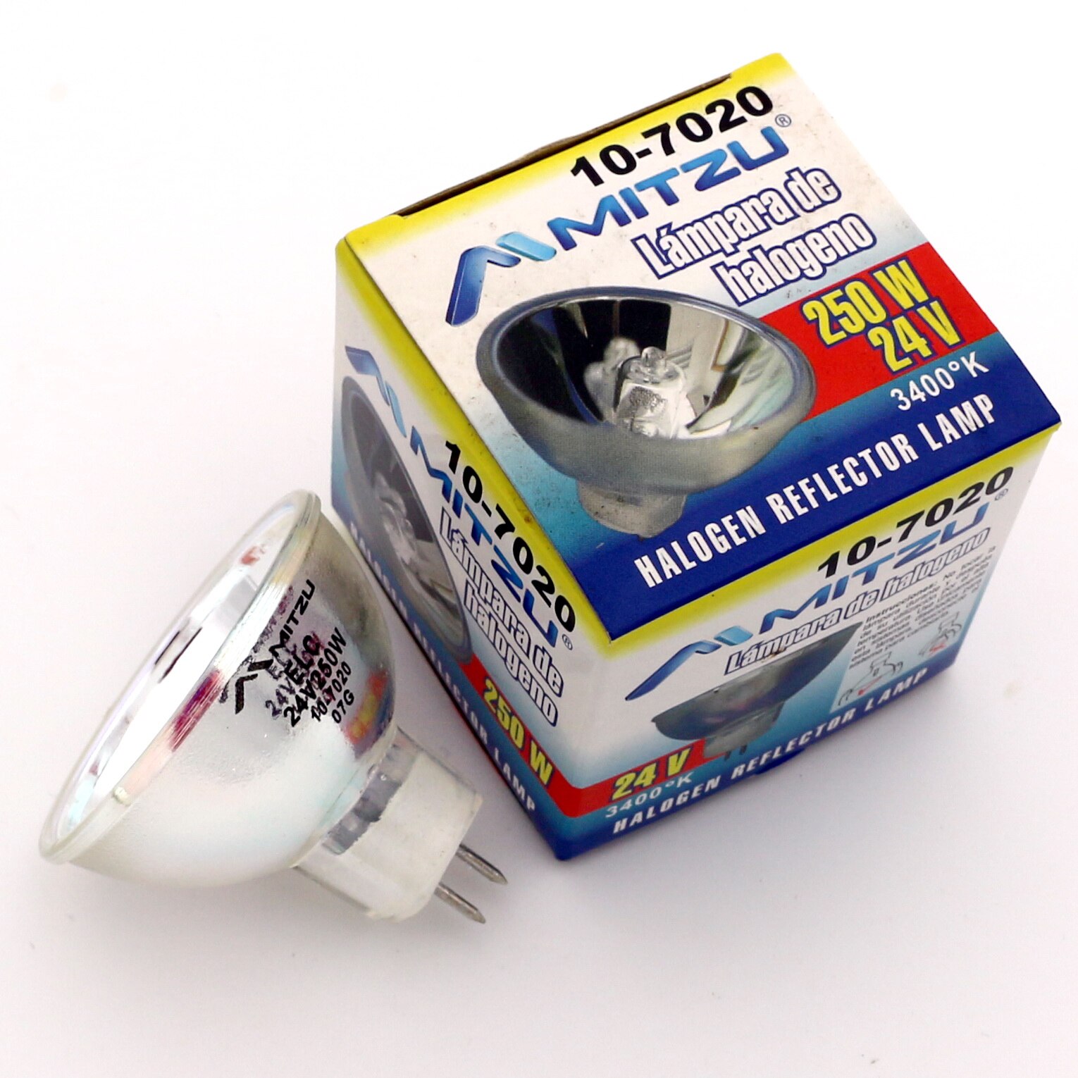 Halogeenilamppu ELC 24V 250W Mikroskoopin Kylmä Valonlähde - CC-6