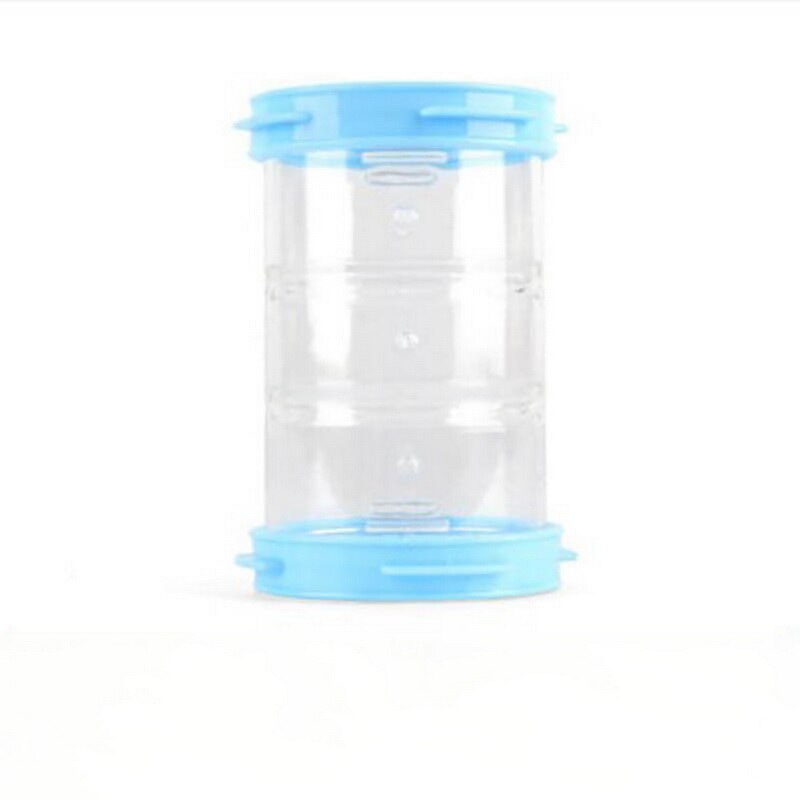 1 st hamster leksak akryl genomskinligt rör hamster leksaker roliga husdjur små djur hamstrar bur tub leksak: 7