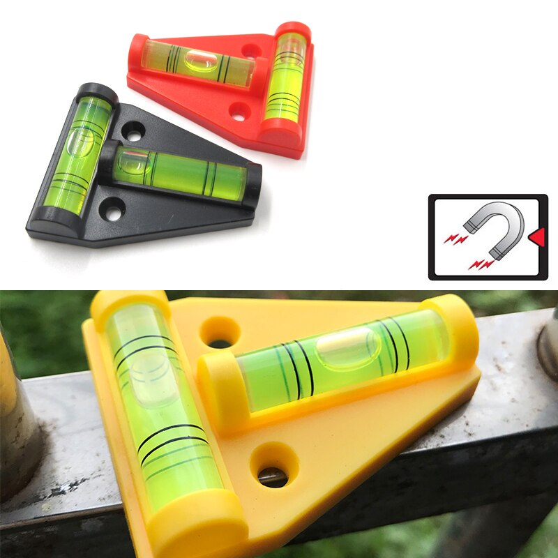 2 Way T Level Bubble Level Bubble For Machines Furniture Tripods Camera Mini Spirit Level Measurement Instrument Bubble Level