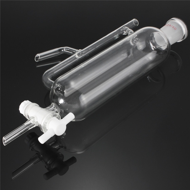 24/40 250ml Glas Öl Wasser Empfänger Separator Ätherisches Öl Destillation Bausatz Teil Labor destillation Bausatz