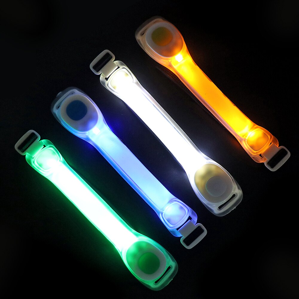 New Tech Junkies LED Arm Band / Ankle Band For Running, Jogging, Biking - Battery Powered Safety Light