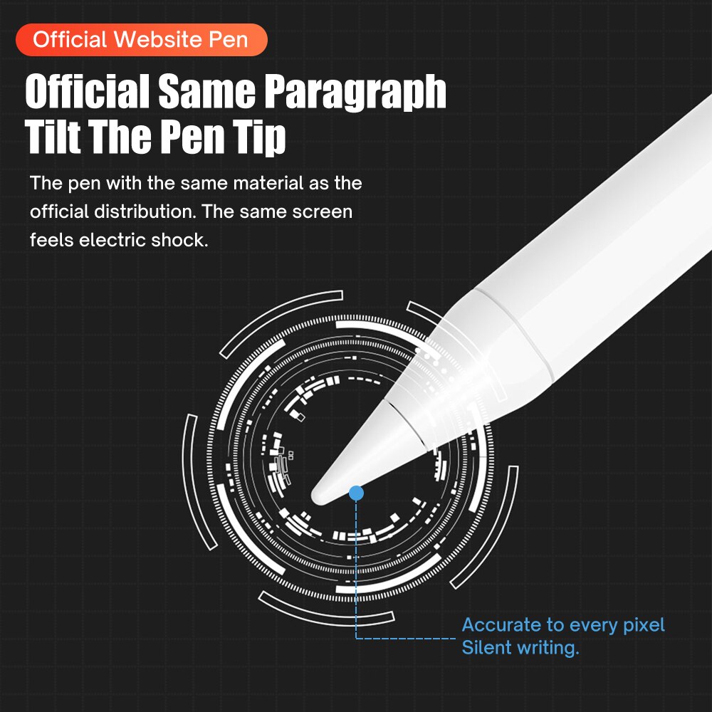 For iPad Pencil Apple Pen Stylus for iPad mini 6/5 Air 4 10.9 10.5 Pro 11 12.9 10.2 7/8/9th Gen Touch Pen 애플펜슬