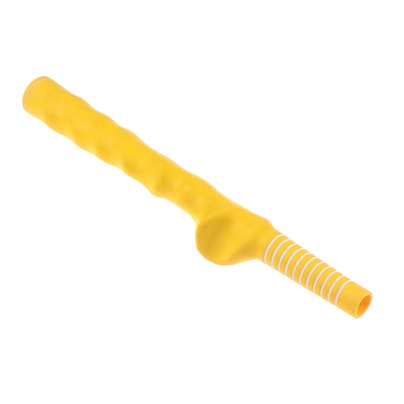 Rubber Golf Training Grip Golf Swing Trainer Grip Golfer Correct Hand Position Training Tool Outdoor Golf Coaching Practice Aids: Yellow