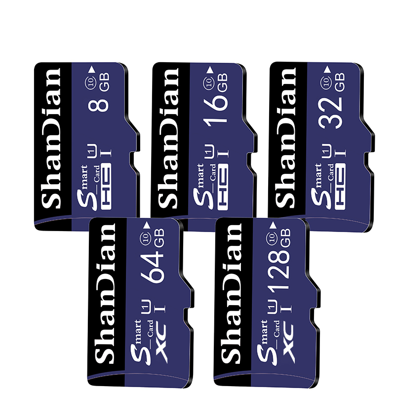 10-U3 TF SD Card 128GB 64GB 32GB 16GB 8G Memory Card Flash Class 10 Support Mobile Phones UAV Etc Card Reader