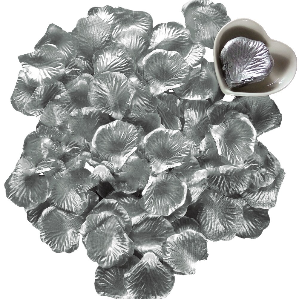 200 stk/parti 5*5cm silke rosenblade blomsterblade kronblade bryllup forsyninger favoriserer festdekorationer romantisk kunstig rosenblomst