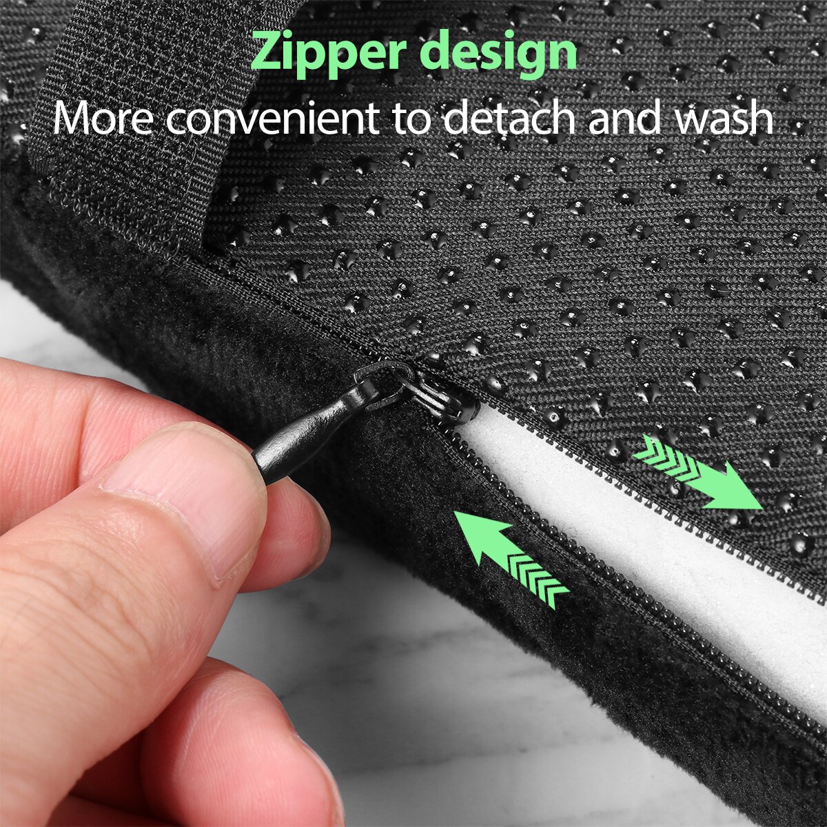 2pcs Memory Foam Armrest Pad Chair Armrest Pads Ultra-Soft Elbow Pillow Support With Strap Arm Rest Cover Pad Support Holder