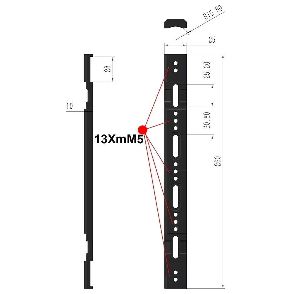 1set Bike Battery Box Mount Electric Bike Frame Battery Box Mount For HaiLong Bike Coversion Adapter Mount E-Bike Accessories