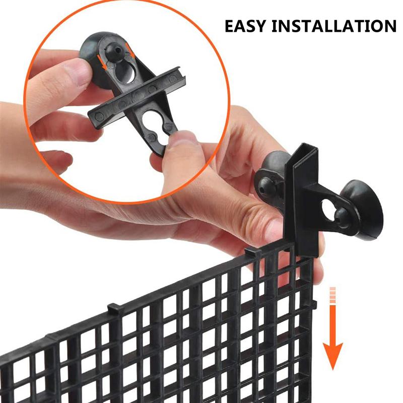 Panneau de séparation pour Aquarium 6 pièces, séparateur pour Isolation Aquarium, maille filtrant, cloison Anti-rotation