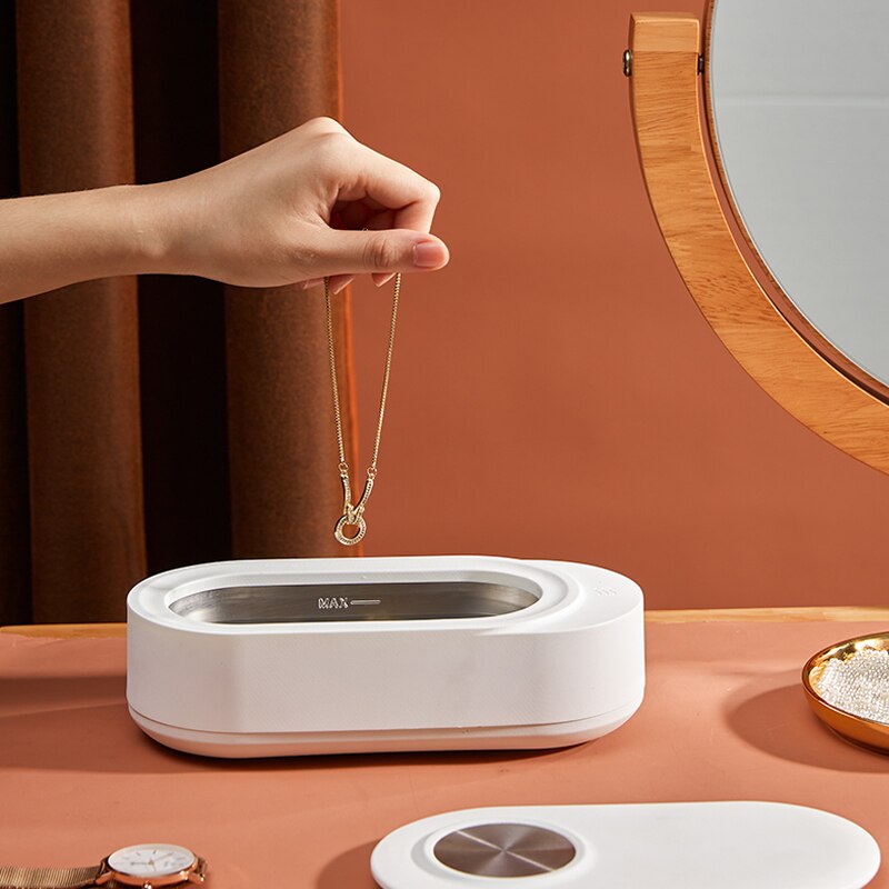 Digital EraClean Ultrasonic Cleaner 45000Hz High Frequency Vibration Wash Cleaner Washing Jewelry Glasses Watch Cleaning Machine