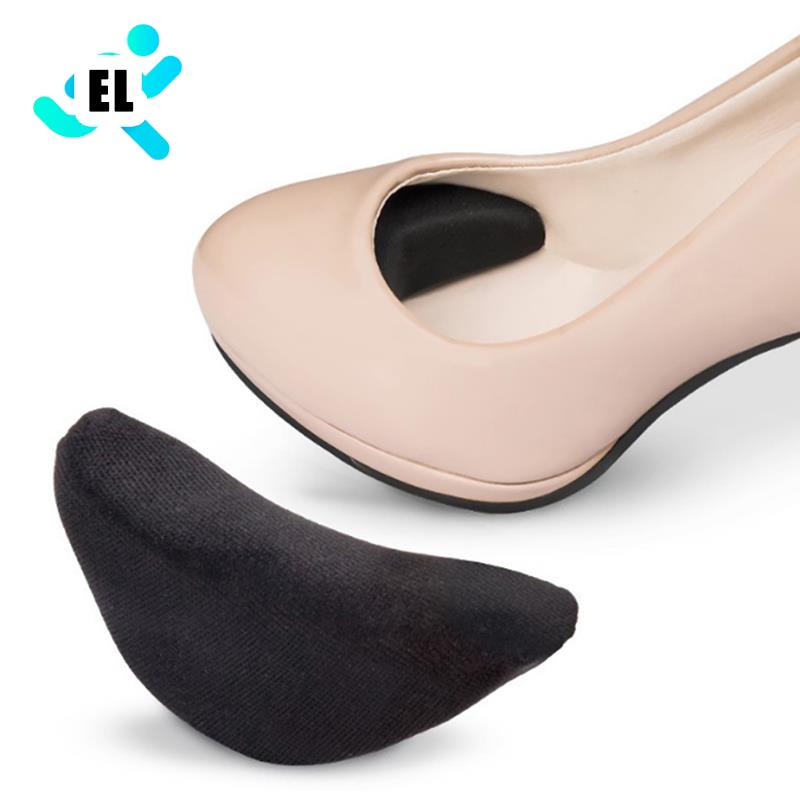 1 Paar Anti-Pijn Kussen Inlegzolen Voetverzorging Neus Spons Plug Vrouwen Aanpassen Grootte Inlegzolen Schoenen Hoge Hakken accessoires
