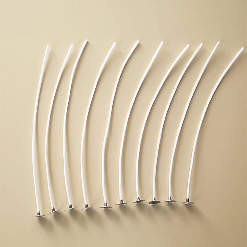 Diy lys væge duftende stearinlys kop lys væge duftende lys diy materiale bomuld væge lys væger: 20 stykker