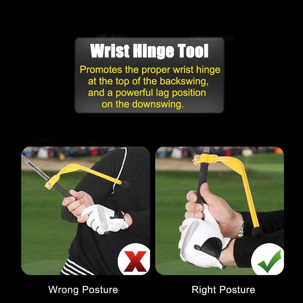 5pcs/SET Golf Swing Training ,Elbow Correction,Aids Combo- Arm Band, Wrist Hinge Trainer, Wrist Brace Band, Leg Rod Corrector